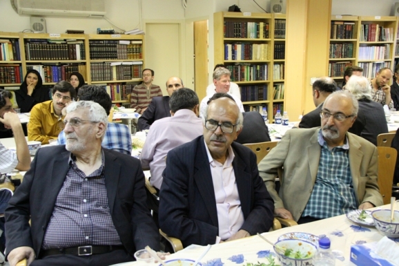 از راست: محمود امیدسالار، سیدعلی آل داوود و مصطفی ذاکری