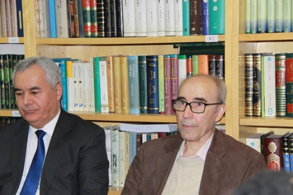 دکتر علی‌اشرف صادقی، نظام الدین زاهدی (سفیر جمهوری تاجیکستان)