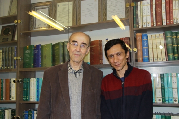 از راست: علی صفری آق قلعه و علی اشرف صادقی 