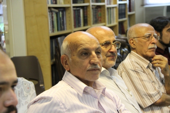 از راست: اسماعیل دمیرچی، حامد صدقی و قاسم صافی