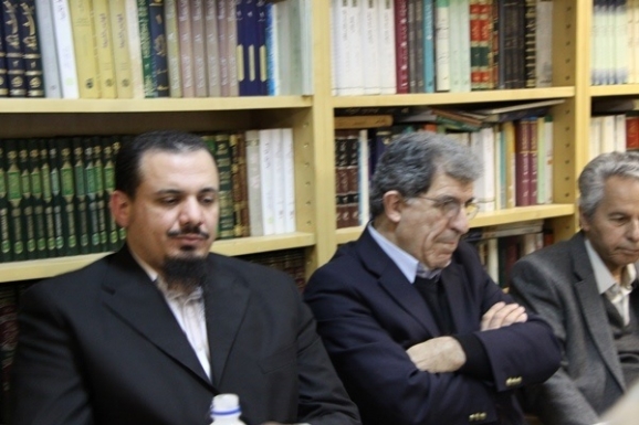 از راست: عبدالحسن بصیره، بهرام گرامی و عبدالعاطی محیی الشرقاوی 